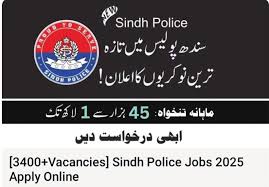 Latest Sindh Police Management Posts Karachi 2025
